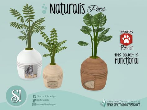 SIMcredible!'s Naturalis Pets Litter Box Sims 4 Litterbox Cc, Sims 4 Cc Cat Litter, Sims 4 Litter Box Cc, Sims 4 Cat Litter Box Cc, Simcredible Sims 4, Automatic Litter Box, Sims Memes, Cotton Ball Lights, Sims Pets