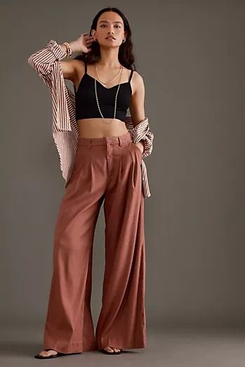 Anthropologie Uk, Wide Leg Trousers, Top Rated, Anthropologie, Cool Outfits, Wide Leg, Trousers, Clothes