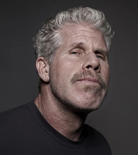 Ron Perlman, A Black, A Man, Hair, Black