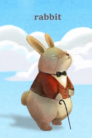 illustration,fresh,rabbit,personification,lovely,word Sitting Rabbit Illustration, Bunny Rabbit Illustration, Rabbit Character Illustration, Animal Personification, Rabbit Illust, Rabbit Illustration Cute, Rabbit Illustration Design, Cute Rabbit Illustration, Word Illustration