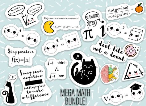 Mathematics Stickers, Student Photo, Astro Wallpaper, Floral Cards Design, Math Tutor, Math Humor, Scrapbook Stickers Printable, Math Art, Note Writing