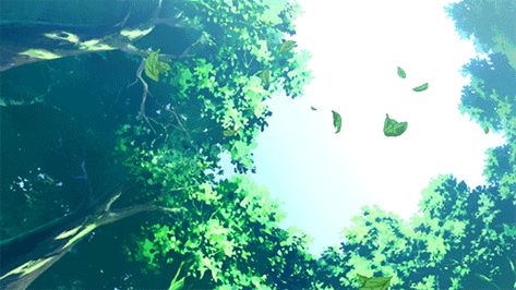 … Green Anime Aesthetic Gif, Anime Plants Aesthetic Gif, Anime Grass Field Gif, Ghibli Nature Gif, Anime Forest Background Gif, Gif Background, Anime Gifs, 귀여운 음식 그림, Forest Background