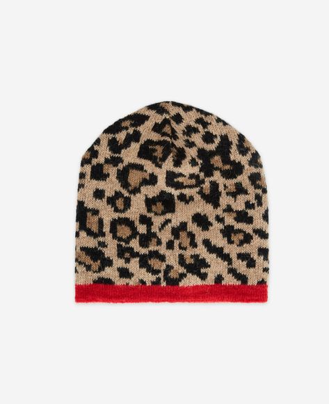 Leopard Beanie, Mens Beanie, Alpaca Yarn, Green Hats, The Kooples, Unisex Fashion, Alpaca, Leopard Print, Accessories Hats