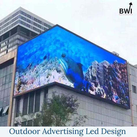 Outdoor Advertising LED Screen Install in Banglore.. Contact us:- 8808444333 #neonboard #neonsign #leddesign #advertising #outdoorscreen Digital Signage Wall, Building Corner, Landscape Drawing Tutorial, Advertising Billboard, Signage Board, Retail Facade, Outdoor Screens, Led Signage, Led Video Wall