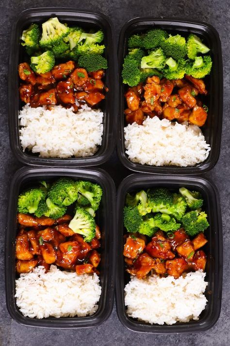 Teriyaki Chicken Meal Prep Pickled Snacks, Teriyaki Chicken Meal Prep, Teriyaki Chicken Meal, Clean Meal Prep, Easy Foods, Prep Lunch, Healthy Lunch Meal Prep, Resep Diet, Dinner Meal Prep