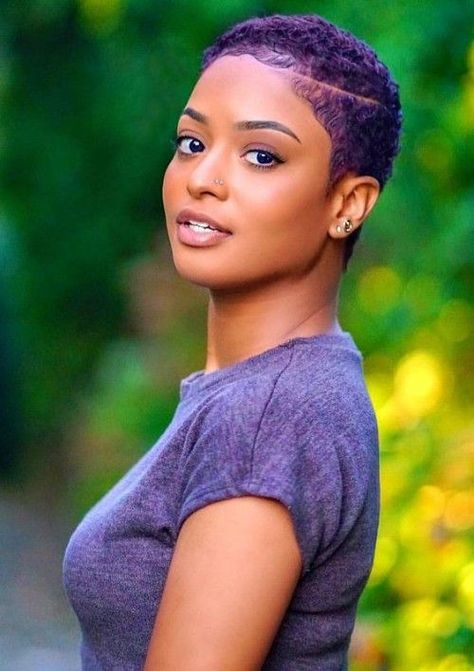 Long Hair Don'ts: Common Mistakes to Avoid African Threading, Shaved Heads, Short Natural Haircuts, New Natural Hairstyles, Tapered Natural Hair, Simple Hairstyle, Natural Hair Cuts, Natural Hair Short Cuts, American Hairstyles