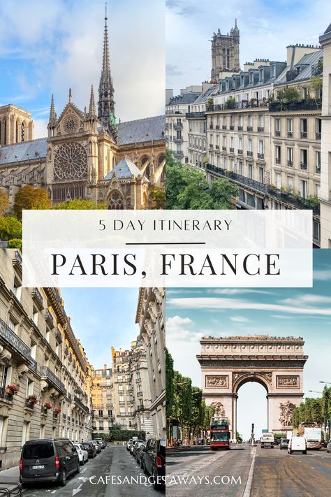 5 Days In Paris Itinerary, 5 Days In Paris, Plan Paris, France Itinerary, Day Trip Ideas, Paris Itinerary, Paris Travel Tips, Paris France Travel, Trip Destinations