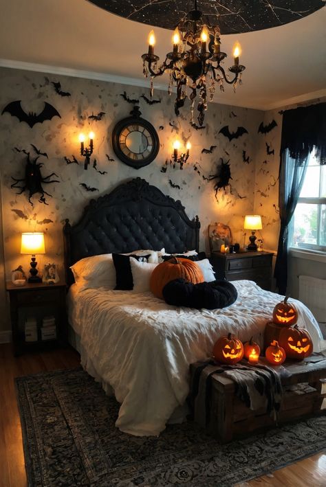 Fall Furniture , Autumn Cozy Fall ,Decor Easy Fall ,
Decor Neutral Fall ,Decor Fall ,Decor Inspiration ,Fall Decor Ideas Spooky Home Aesthetic, Room Essentials Bedroom, Apartment Halloween Decorations, Spooky House Decor, Spooky Room Decor, Creepy Room, Room Decor Essentials, Haunted Room, Halloween Transformation