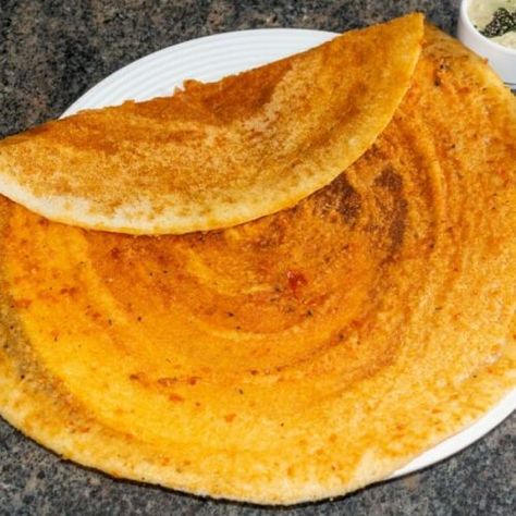 Podi Dosa Recipe | Awesome Cuisine Podi Dosa, Dosa Varieties, Plain Dosa, Rava Dosa, Dosa Recipe, Coconut Chutney, Vegetarian Restaurant, Indian Recipes, Biryani