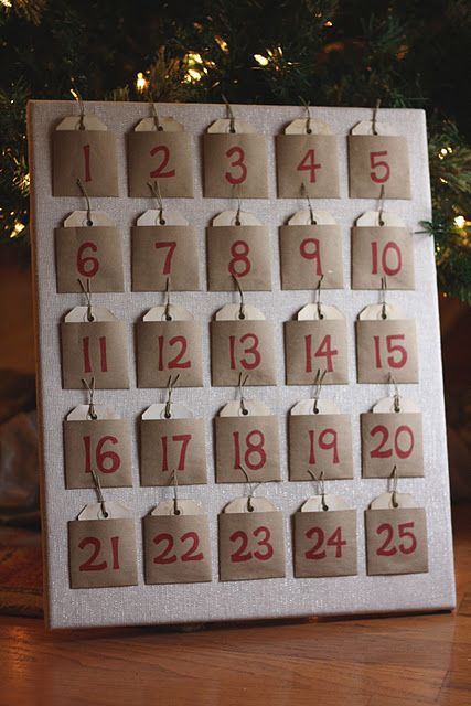 advent calendar     http://strangeandlovelyride.blogspot.com/2011/11/christmas-countdown-diy-advent-calendar.html?m=0 Advent Calendar Ideas Diy, Christmas Countdown Diy, Advent Calendar Ideas, Diy Calendar, Diy Advent Calendar, Christmas Calendar, Diy Valentines Crafts, Calendar Ideas, Crafts With Pictures