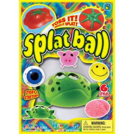 Ja-Ru Splat Ball Assortment Splat Balls, Breeds Of Cows, Cool Fidget Toys, Novelty Toys, Fidget Toys, Pops Cereal Box, Cereal Box, Stocking Stuffers, 1 Piece