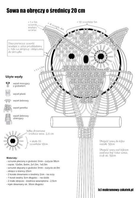 Owl Tutorial, Simpul Makrame, Pola Macrame, Art Macramé, Free Macrame Patterns, Crochet Flowers Easy, Macrame Knots Tutorial, Macrame Owl, Macrame Knots Pattern