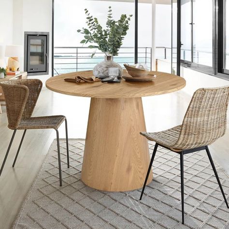 George Oliver Round Conference Table & Reviews | Wayfair Entry Table With Stools, Circular Entry Table, Entryway Table Round, Round Table Entryway, Foyer Round Table, Round Entryway Table, Entryway Round Table, Console Entrance, Round Console Table