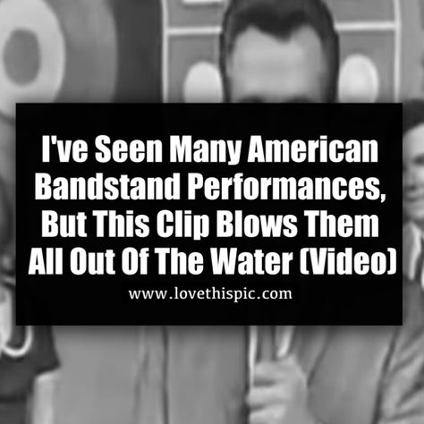 Water Video, Blast To The Past, American Bandstand, Classic Rock And Roll, Real Friendship Quotes, Real Friendship, People Dancing, Big Crush, Golden Oldies