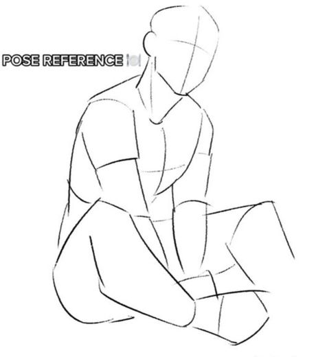 Chill Poses Reference Male Drawing, Drawing Reference Sitting On Ground, Person Sitting Art Reference, Male Poses Drawing Sitting, Single Character Poses, Wheelchair Poses Drawing, Giant Drawing Reference, Possessed Pose Reference, Cute Male Poses Drawing