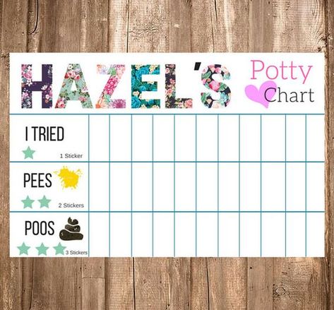 Diy Crafts For Toddlers, Potty Training Sticker Chart, Potty Training Stickers, Potty Training Reward Chart, Potty Training Rewards, Potty Training Girls, Toddler Potty, Potty Chart, Potty Training Boys