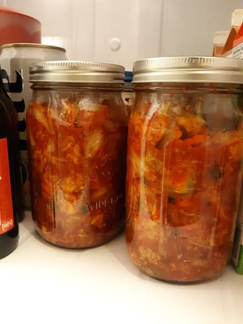 Hubby's kimchi Kimchi Fridge, Aesthetic Kimchi, Kimchi Aesthetic, Once In A Blue Moon, Meal Inspiration, Cool Things To Do, I'm Bored, Seventeen Right Here, Food Obsession