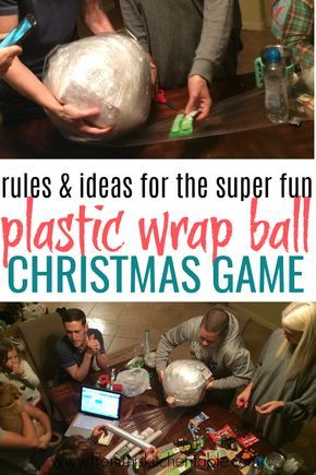 This Saran wrap ball game is SO much fun! Here's how to play, ways to wrap the ball, and ideas for what to put inside. This is perfect for your family Christmas or with friends. Do a plastic wrap ball for the adults and one for the kids and have a blast. Plastic Wrap Ball, Wrap Ball Game, Saran Wrap Ball, Game For Christmas, Saran Wrap Ball Game, Christmas Eve Games, Fun Christmas Party Ideas, Christmas Gift Exchange Games, Christmas Gift Games