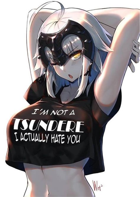 Tsundere Jeanne Alter Fate Jeanne Alter, Jeane D Arc, Jeanne D Arc Alter, Fate Stay Night Series, Fate Anime Series, Fate Zero, 영감을 주는 캐릭터, Fate Stay Night, An Anime