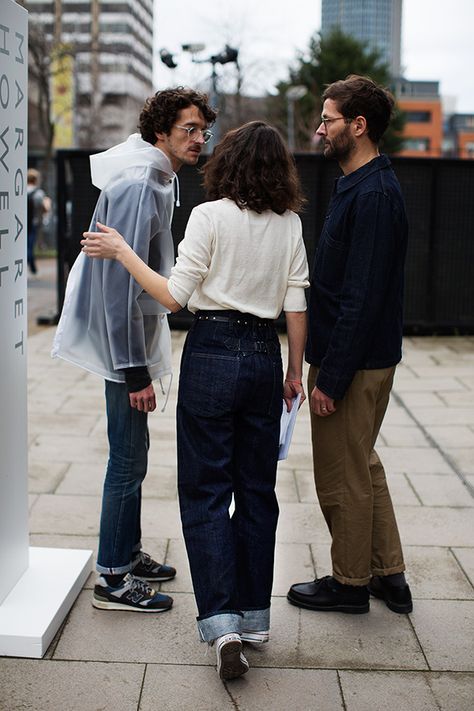 On the Street…After Margaret Howell, London The Sartorialist, Denim Inspiration, Outfits Hombre, All Jeans, Margaret Howell, Hip Hop Outfits, Look Vintage, 가을 패션, Mode Inspiration