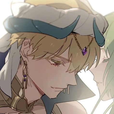 Gilgamesh X Enkidu, Gilgamesh And Enkidu, Gilgamesh Fate, Couple Icon, Anime Picture Hd, Duos Icons, Anime Devil, Best Anime Couples, Anime Pixel Art