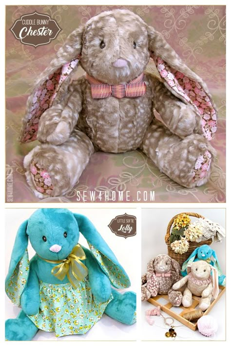 Long Eared Bunny Toy Free Sewing Pattern Soft Toy Rabbit Free Pattern, Rabbit Toy Pattern Sewing, Free Animal Sewing Patterns Stuffed Toy, Free Stuffed Toys Patterns, Rabbit Soft Toy Pattern Sewing, Sewing Pattern For Stuffed Animals, Sew A Bunny Pattern, Soft Toy Dog Pattern Free Sewing, Free Bunny Sewing Pattern Stuffed Toys