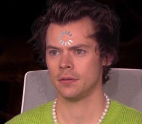 Mood loading... Harry Styles Icons, Harry Styles Memes, Harry Styles Funny, True Memes, Reaction Face, Harry Styles Wallpaper, One Direction Humor, One Direction Memes, Harry Styles Photos