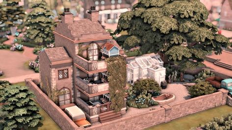 Apartment Complex Henford-On-Bagley | Patreon Sims 4 Henford-on-bagley House, Henford On Bagley, Sims 4 Homes, Sims 4 Rooms, The Sims 4 Lots, App Home, Sims 4 House Design, Sims Houses, Sims 4 Builds