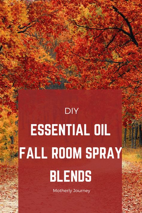 DIY Fall Room Sprays You Need to Try - Motherly Journey Room Sprays Diy, Diy Essential Oil Room Spray Recipes, How To Make Room Spray With Fragrance Oils, Fall Room Sprays With Essential Oils, Fall Essential Oil Room Spray Blends, Diy Fall Room Spray, Fall Essential Oil Room Sprays, Christmas Room Spray Essential Oils, Homemade Room Spray