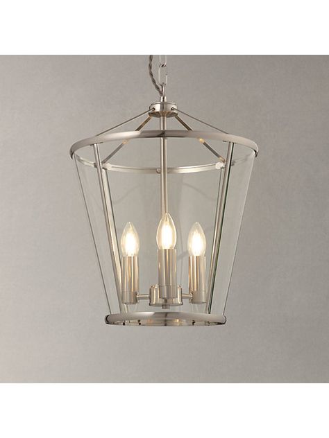 Conservatory Lighting, Lantern Ceiling, Hallway Ceiling Lights, Lantern Ceiling Lights, Victorian Hallway, Hanging Lighting, Extension Ideas, Glass Lantern, Curved Glass