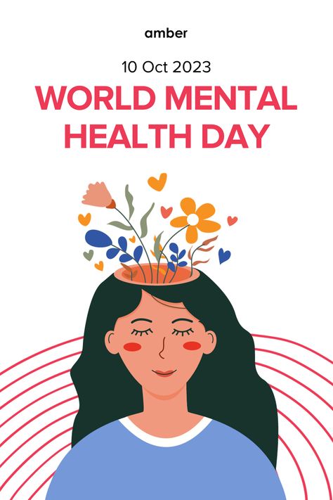 Do you know that 1 in every 8 people suffer from mental health issues? However, only a few feel safe to talk about it and get the necessary help. World Federation for Mental Health celebrated World Mental Health Day on October 10, 1992. The alliance has members from 150 countries working to spread awareness about mental health. Tap the link to learn about the importance of mental health. #amber #amberstudent #Worldmentalhealth #October10 #MentalHealth #mentalhealthimportance #mentalpeace World Mental Day 10 October, World Mental Day, Talk Poster, Mental Health Awareness Day, World Mental Health Day, Best Student, Importance Of Mental Health, Flyer Ideas, Health Talk