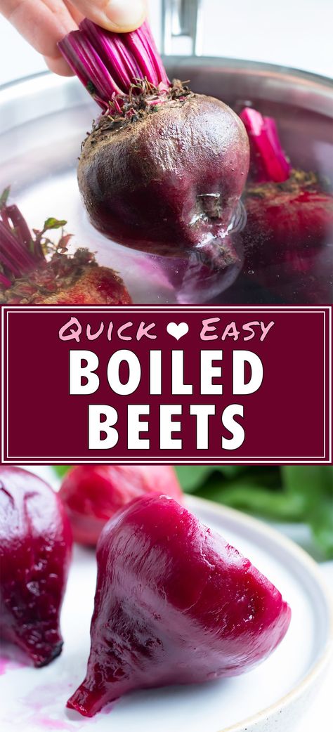 Cooked Beets Recipe, Boil Beets, Red Beets Recipe, Boiled Beets, Salad Hummus, How To Boil Beets, Hummus Salad, Boiling Sweet Potatoes, Raw Beets