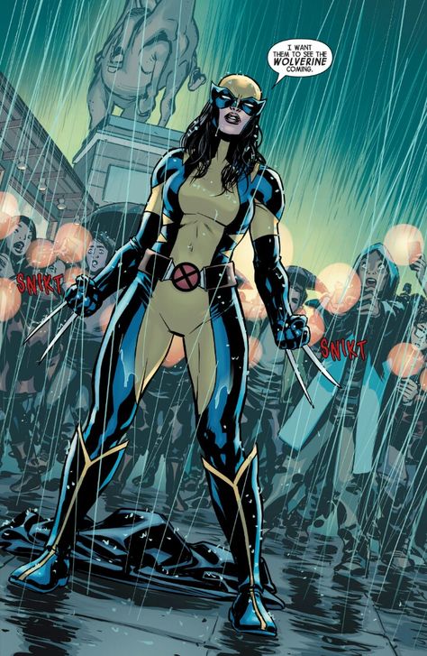 "I Want Them To See The Wolverine Coming." X-23 Comic, All New Wolverine, Laura Kinney, Marvel News, Marvel Wolverine, The Wolverine, Wolverine Marvel, Uncanny X-men, Marvel Vs Dc