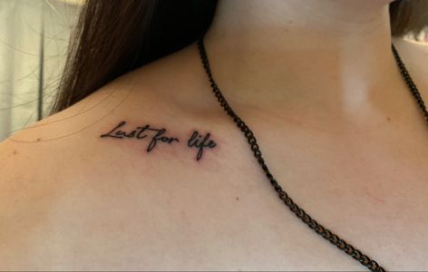 List For Life Tattoo, Lust Tattoo Design, Lust For Life Tattoo, Lust Tattoo, For Life Tattoo, Ldr Tattoo, Lana Del Rey Tattoos, Lana Del Rey Tattoo, L Tattoo