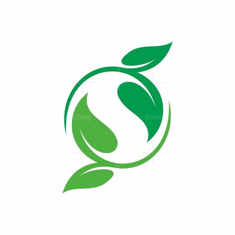 S Leaf Logo, Is Logo, Leaves Logo Design, Leaves Logo, Seed Logo Design, Leaf Logo Design Ideas, S Logos, Seed Logo, Leave Logo