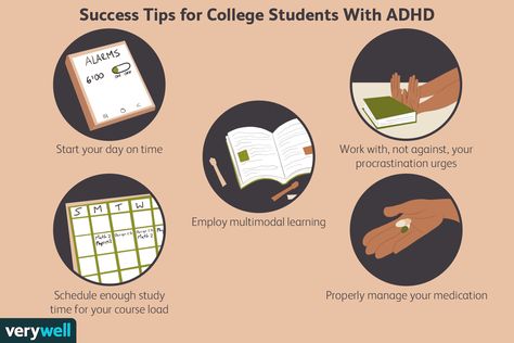 7 Tips for College Students With ADHD Tutoring Resources, Tips For College Students, College Studying, Tips For College, School Planning, Pink Academia, Lip Combos, College Supplies, How To Study