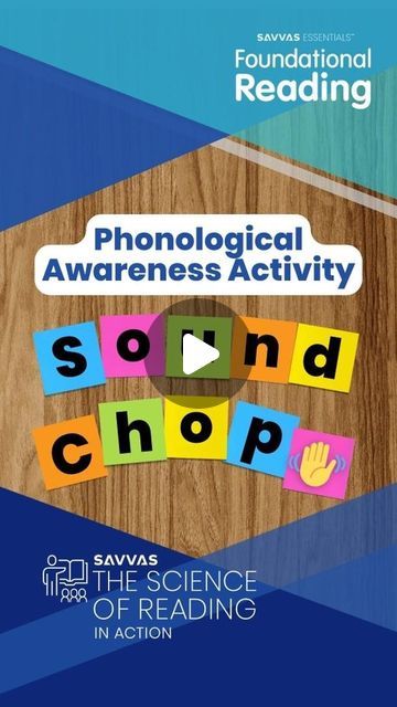 Savvas Learning on Instagram: "📚 Teachers,  engage your students with this phonological awareness activity! "Sound Chop" is a simple and effective activity you can use to help your students differentiate between onset and rime.  🎒 Need more Science of Reading activity ideas? Access our curated list of 50 Fun Phonological Awareness Activities for FREE at the link in bio.  🔗 Get FREE 30-day access to Savvas Essentials Foundational Reading at the link in bio!  💡 Stay tuned for more engaging activity ideas!📖  #ScienceOfReading #ScienceOfReadingInAction #ELAchat #ELATeacher #LiteracyTeacher #TeachingReading #TeacherTip #LessonIdeas #PhonologicalAwarenessFun #PhonologicalAwarenessActivities #PhonologicalAwarenessGames" Onset And Rime Activities, Phonological Awareness Games, Phoneme Segmentation Activities, Onset And Rime, Phonemic Awareness Kindergarten, Phonological Awareness Activities, Sounding Out Words, Reading Activity, Science Of Reading