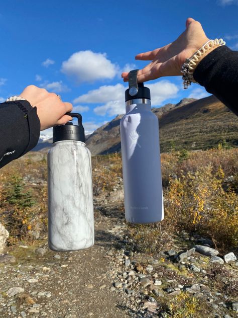 Hydration Aesthetic, Alaska Mountains, Granola Girl Aesthetic, 2025 Year, Workout Inspo, 2024 Year, Hiking Aesthetic, The Camino, Staying Hydrated