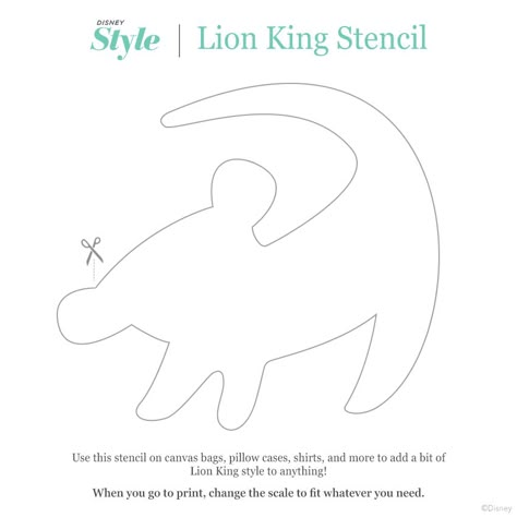 Stencil Drawing, Lion King Jr, Lion King Party, Lion King Baby Shower, Lion King Baby, Lion King Birthday, Il Re Leone, King Birthday, Diy Disney Shirts