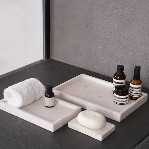 Marble Leftovers Ideas, Granite Leftover Ideas, Leftover Marble Ideas, Marble Vanity Tray, Leftover Granite Ideas, Marble Tray Bathroom, Black Marble Tray, Marble Serving Boards, Marble Products