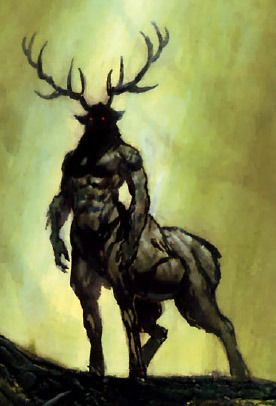 spirit of hunt ~~~ Stag Centaur from Heavy Metal magazine wood earth elemental monster beast creature animal | Create your own roleplaying game material w/ RPG Bard: www.rpgbard.com | Writing inspiration for Dungeons and Dragons DND D&D Pathfinder PFRPG Warhammer 40k Star Wars Shadowrun Call of Cthulhu Lord of the Rings LoTR + d20 fantasy science fiction scifi horror design | Not Trusty Sword art: click artwork for source Monster Anime, Beast Boy, Fantasy Races, 캐릭터 드로잉, Fantasy Monster, Mythological Creatures, �판타지 아트, Monster Art, Creature Concept