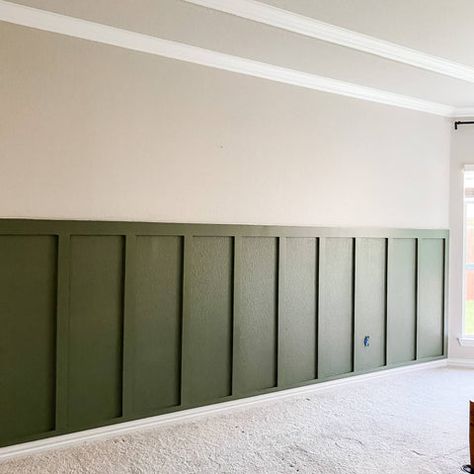 Paneling Accent Wall, Diy Board And Batten Wall, Diy Headboard Ideas, Diy Board And Batten, Batten Wall, Living Room Wall Units, Headboard Ideas, Board And Batten Wall, Wainscoting Panels