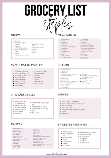 Plant Based Grocery List, Chia Seed Plant, Plant Based Foods List, Orange Zucchini, Plant Based Foods, Plant Based Meal, Plant Based Diet Meal Plan, Plant Based Meal Planning, Chickpea Pasta