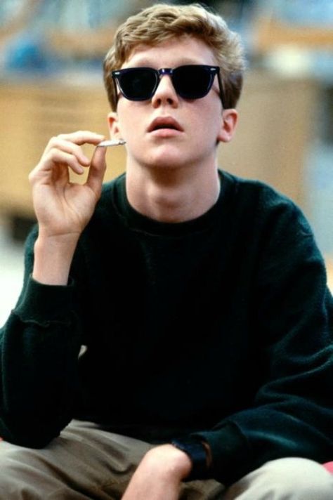 "chicks cannot hold their smoke, that's what it is." Anthony Michael Hall, Filmy Vintage, Brian Johnson, John Hughes, Septième Art, 80s Movies, The Perfect Guy, The Breakfast, The Breakfast Club