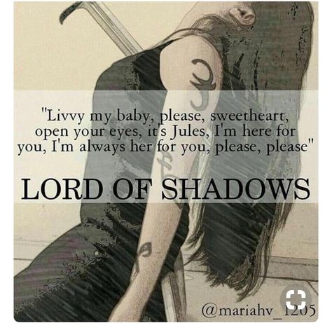 Livvy Blackthorn, Emma Carstairs, Shadowhunter Academy, Lord Of Shadows, Cassie Clare, Cassandra Clare Books, Jace Wayland, Shadowhunters Malec, The Dark Artifices