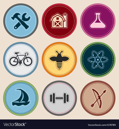 Scout And Guide Logo, Scout Merit Badges, Scouts Badges, Badge Illustration, Academic Activities, Eagle Scout Badge, Boy Scout Badges, Scout Design, Boy Scouts Merit Badges