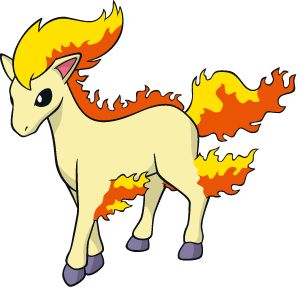 This is Ponyta, my favorite horse Pokémon or is it? Ponyta Pokemon, Fire Type Pokémon, Pokemon Wiki, 3d Pokemon, Wild Pokemon, Link Art, Pokemon Pokedex, Pokemon Party, Type Pokemon