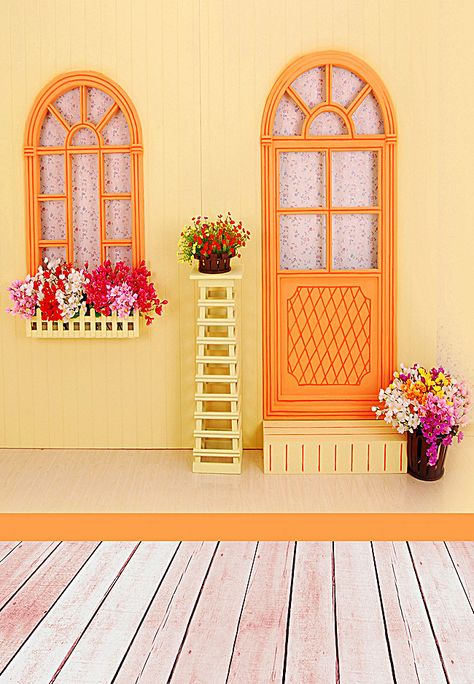 studio photography house background, Furnishings, Flower Column, Window, Background image Company Photoshoot, Orange Window, Door Architecture, Wallpaper Studio, Yellow Photography, Studio Background Images, House Photography, Yellow Wall, Yellow Houses