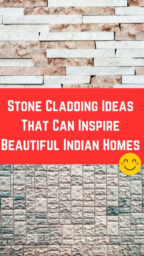 Stone Cladding Ideas That Can Inspire Beautiful Indian Homes Exterior Cladding Ideas, Beautiful Indian Homes, Stone Cladding Exterior, Cladding Ideas, Plan Elevation, Cladding Design, Stone Cladding, Indian Homes, Exterior Cladding