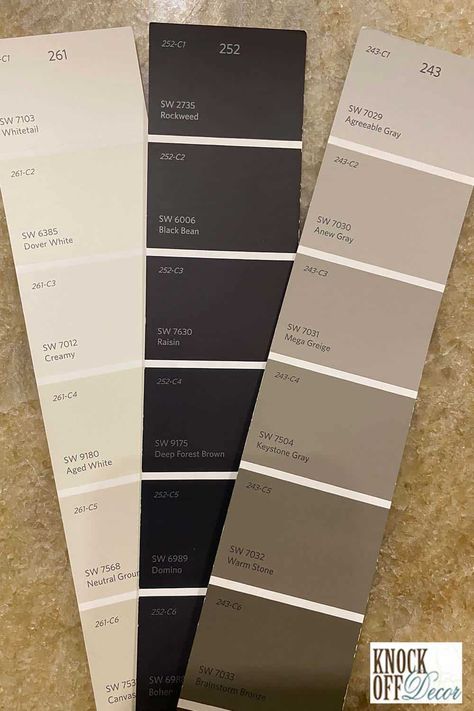 SW-neutral-ground-coordinated-paint-chip Sw Neutral Ground, Neutral Ground Sherwin Williams, Top Paint Colors, Warm Paint Colors, Neutral Paint Color, Popular Paint Colors, House Color Palettes, Neutral Paint, Neutral Paint Colors